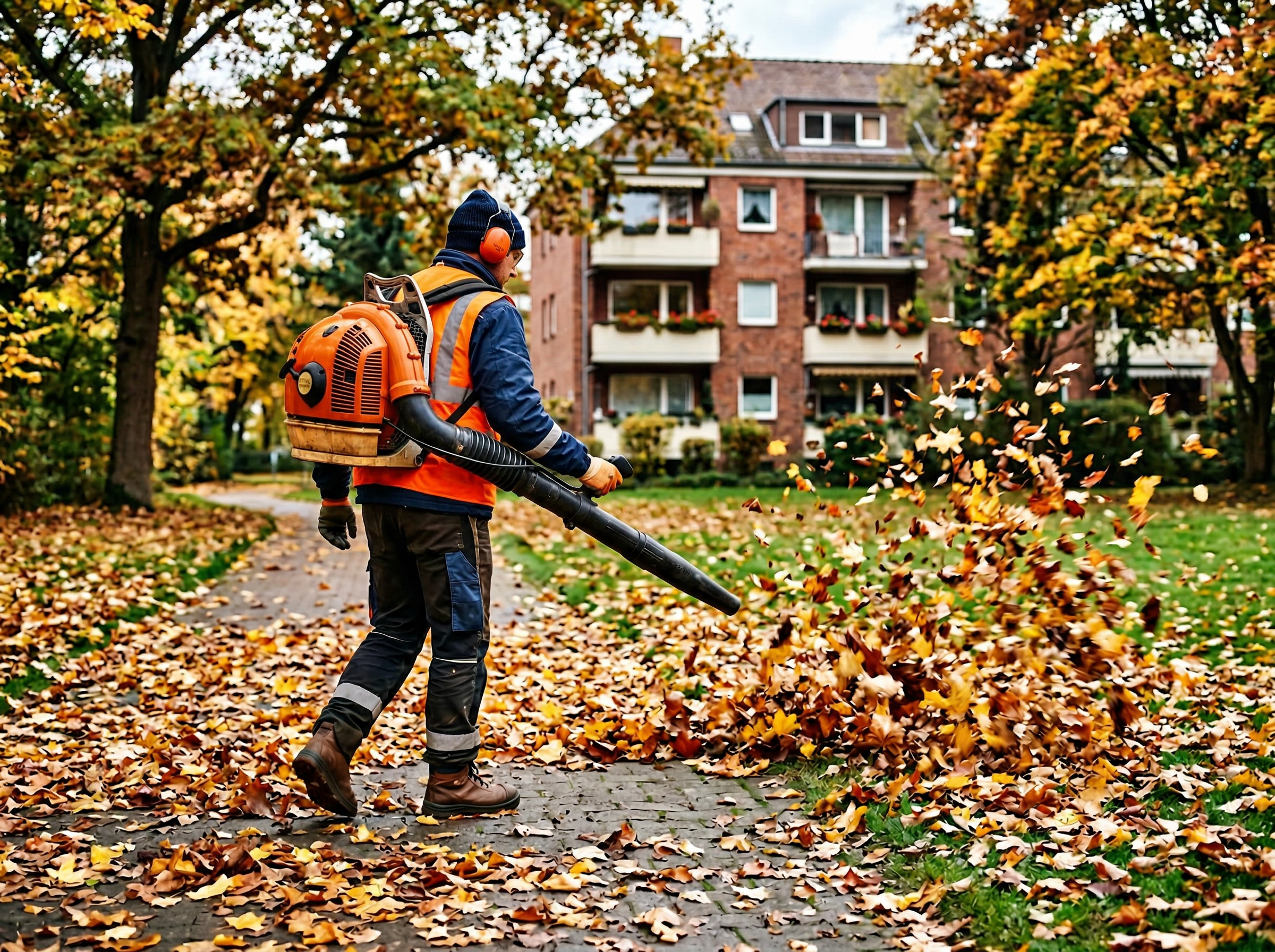 Illustration Laubservice